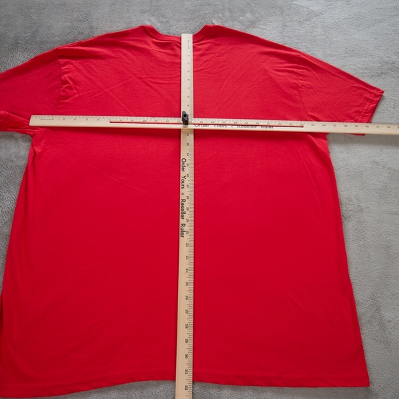 Forever Trump Flag Patriot Men Women 2XL XXL Red Unisex Graphic T-Shirt Tee NWOT - Picture 11 of 12